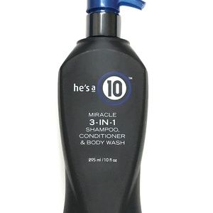 He's a 10 Miracle 3‐in‐1 Shampoo Conditioner